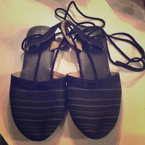 Vans lace up sandals